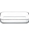 Paşabahçe 59124 Gri Kapaklı Borcam Tepsi 3850 Cc 40x25 Cm