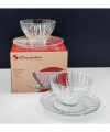 Paşabahçe 950110 Bauquet Çorba Kasesi ve Tabağı 2li