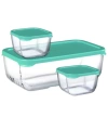 Paşabahçe 95455 Snow Box Saklama Kabı Seti