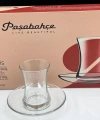 Paşabahçe Misis Cam Çay Takımı 12 Parça 6lı