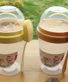 Qlüks Plastik 00812 Kaşıklı Yoğurt Kabı (tekli)