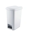 Ucs Silim Pedallı 10lt 39x21x36cm Çöp Kovası