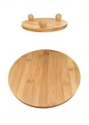 Balsa Bambu Top Ayaklı Servis Tepsisi 25cm