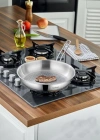 Cooker Lara Saplı Çelik Tava 28 cm