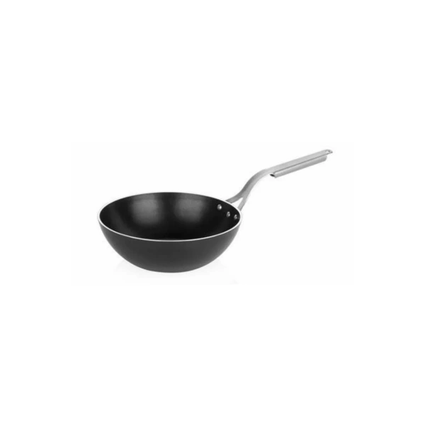 Altınbaşak ALB 141/32 Lazetti Siyah Teflon Wok Tava 32 cm
