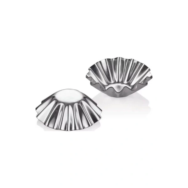 Baysa MKK01 Metal Kek Kalıbı 6lı 8 cm
