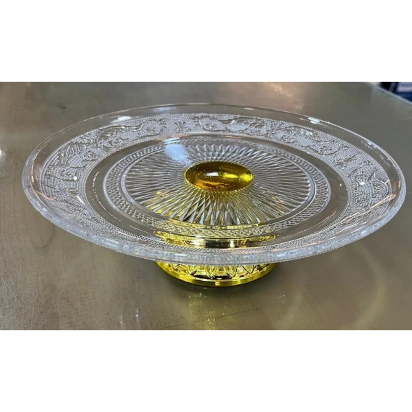 Esonez Ayaklı Sunum Tabağı 25 Cm