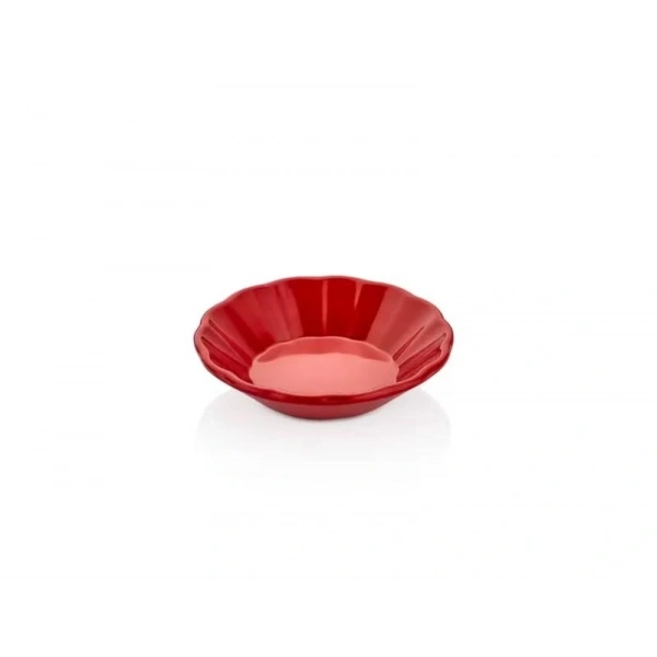 Esonez KUL 15121.K Kırmızı Termoset Çay Tabağı 11x2,5 cm