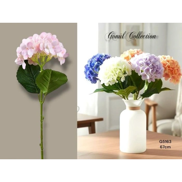 Gönül Mutfak Pembe Yapay Çiçek 67 cm