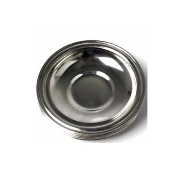 Kısmet KIS CT1795 Sırma Metal Çay Tabağı 0,5 mm 12li