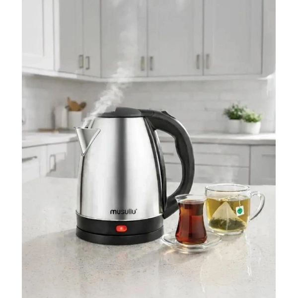 Musullu Elektirikli Su Isıtıcısı Kettle