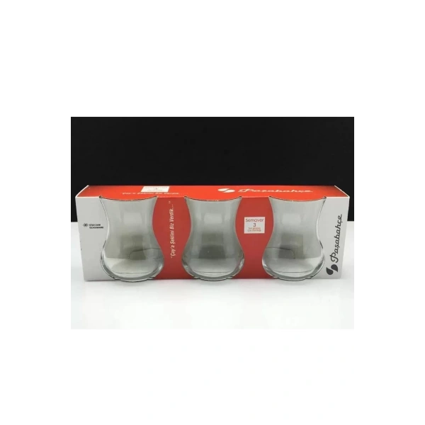 Paşabahçe 42801 Semaver Çay Bardağı 285 cc 3lü