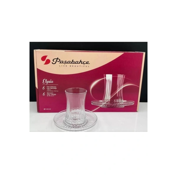 Paşabahçe 950097 Elysia Çay Seti 170 cc 12 Parça