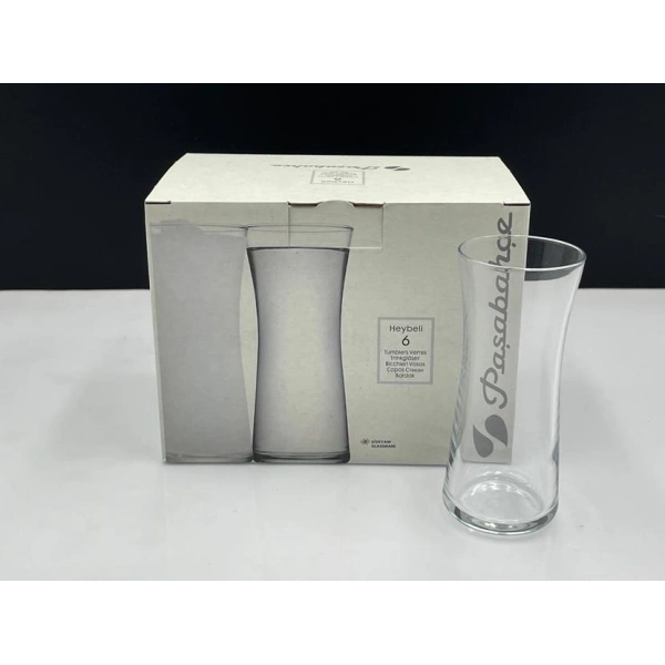 Paşabahçe Heybeli Cam Rakı Bardağı 170 cc 6lı