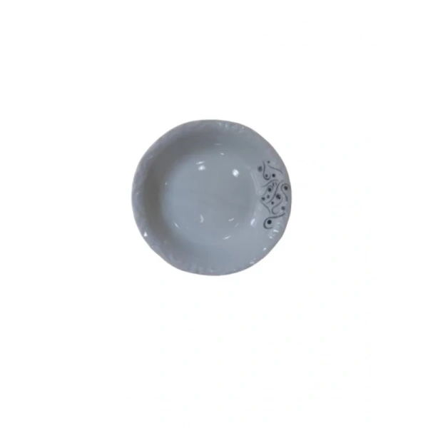 Por Jade Desenli 17cm Çukur Tabak