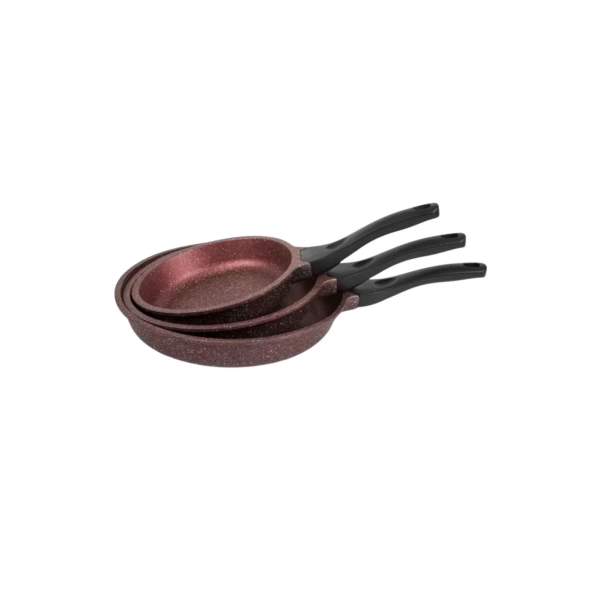 Şık T103 Döküm Tava Seti 20-24-28 Cm 3 Lü