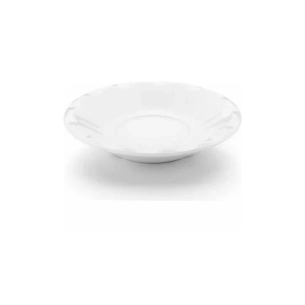 Tria 304B Beyaz Çay Tabağı 6 Lı 11 Cm