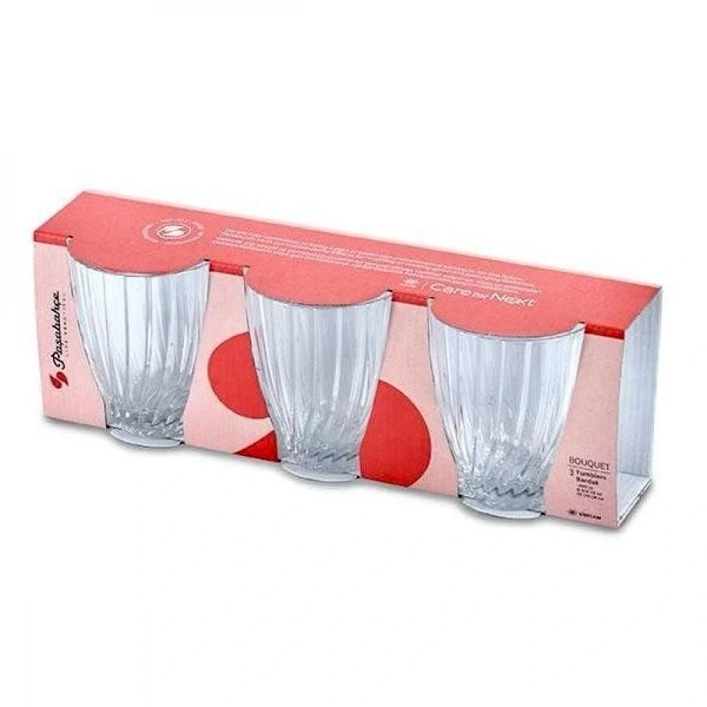Paşabahçe 520113 Bouquet Su Bardağı 290 Cc 3lü