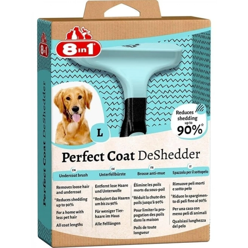 8ın1 Perfect Coat Deshedder Köpek Tarağı - L