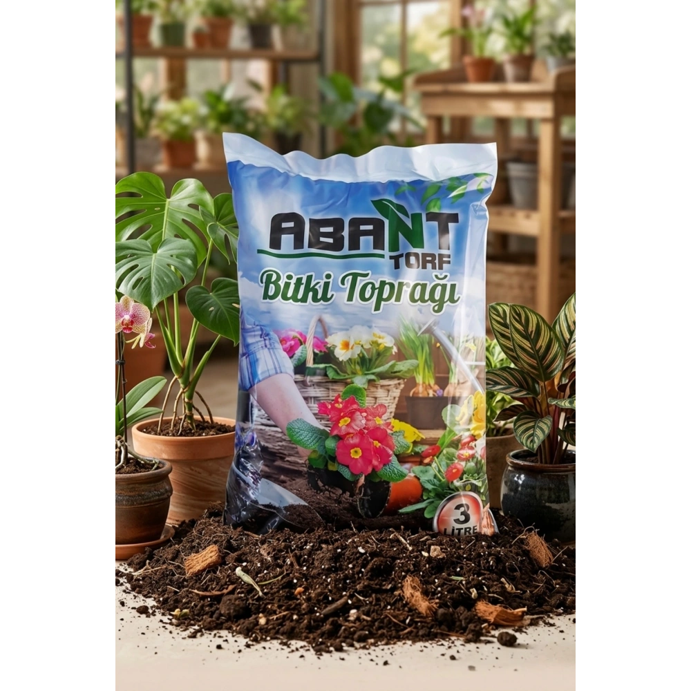 Abant Bitki Yetiştirme Toprağı-torf 3 Lt