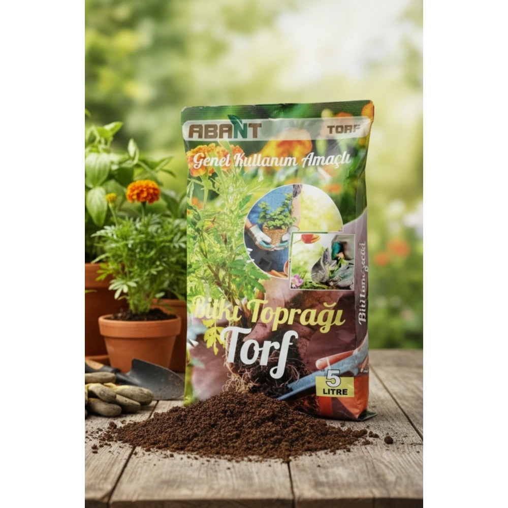Abant Bitki Yetiştirme Toprağı-torf 5 Lt