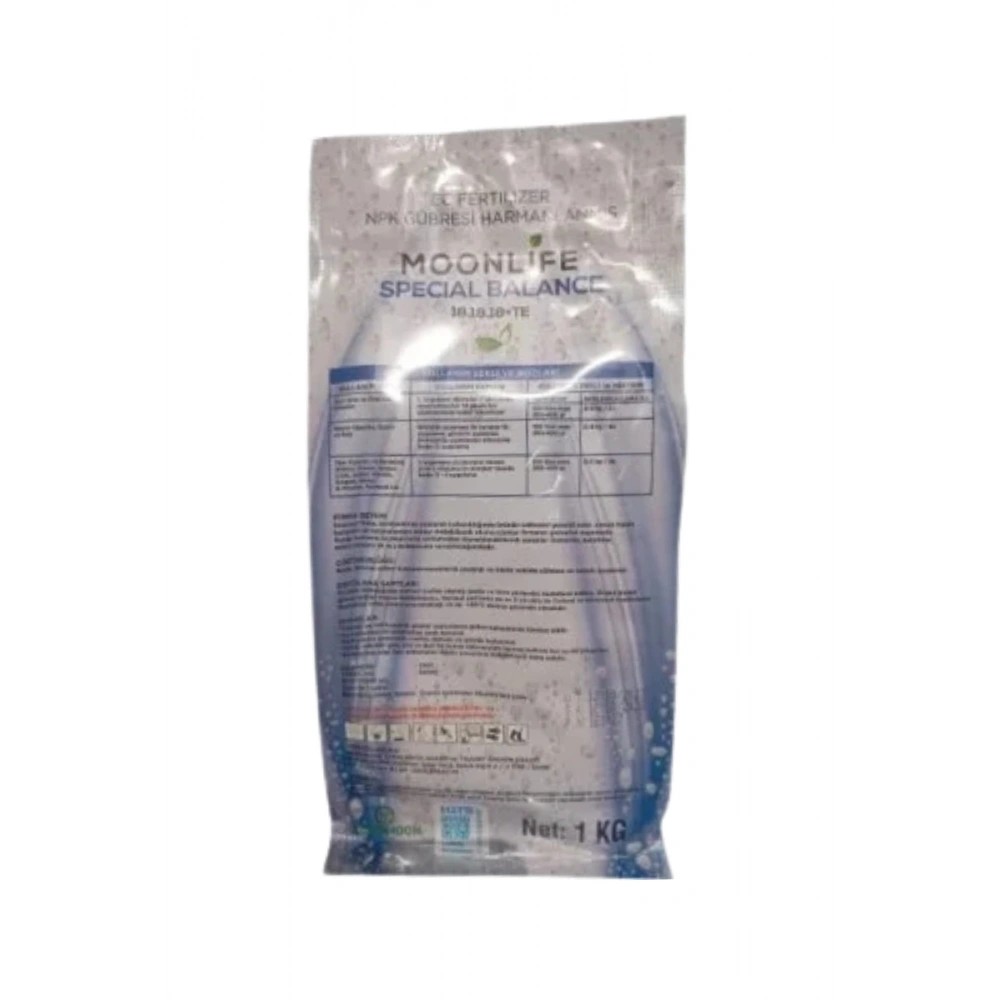 Agromoon Moonlife 18-18-18 + Te Kompoze Granül Gübre 1 Kg