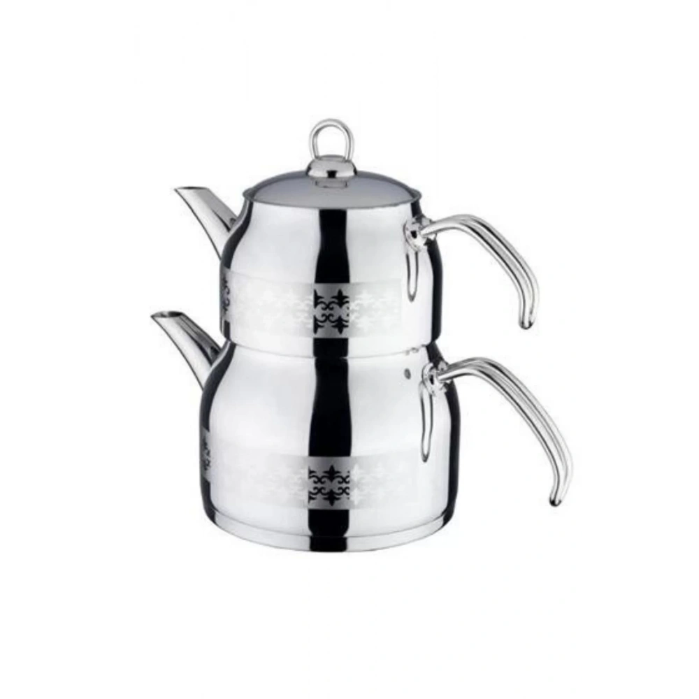 Alara Alr Sums01 Sude Saten Mini Boy Metal Saplı Çelik Çaydanlık