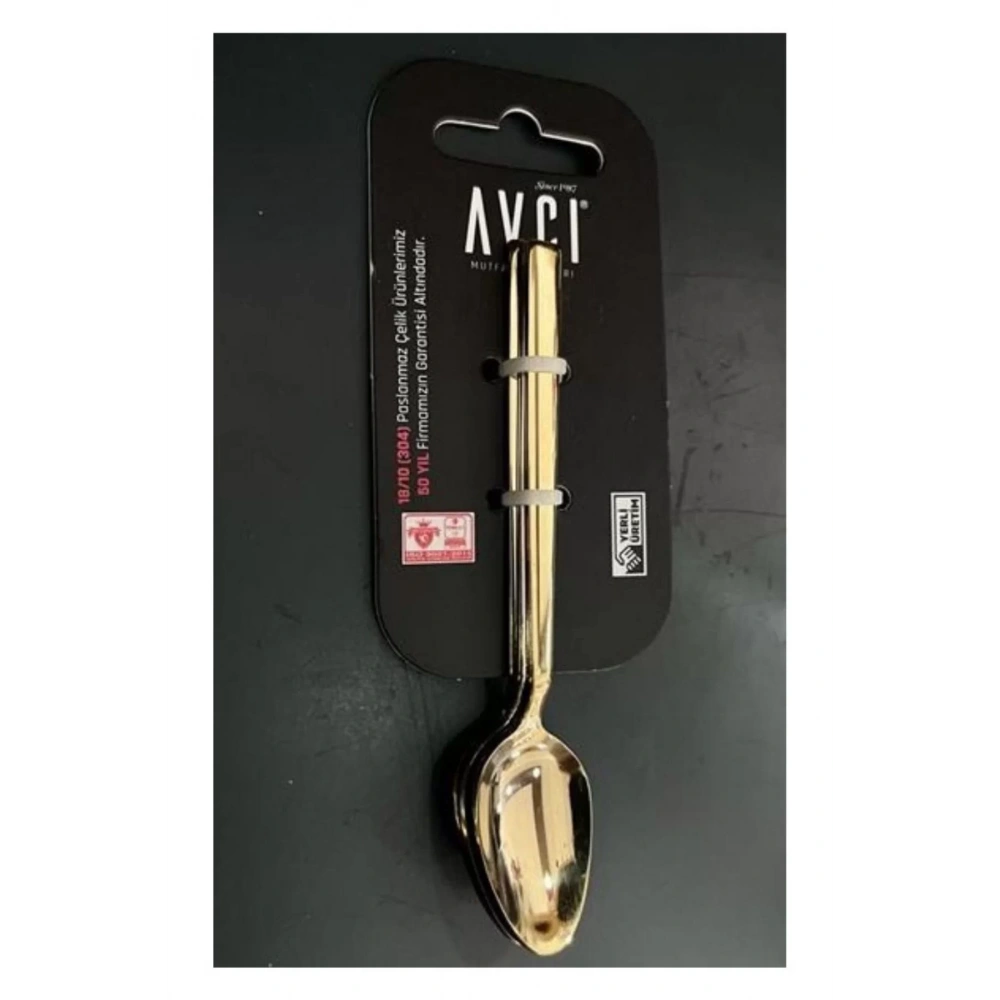 Avcı Avc 957 Klasik Gold Çay Kaşığı 3lü