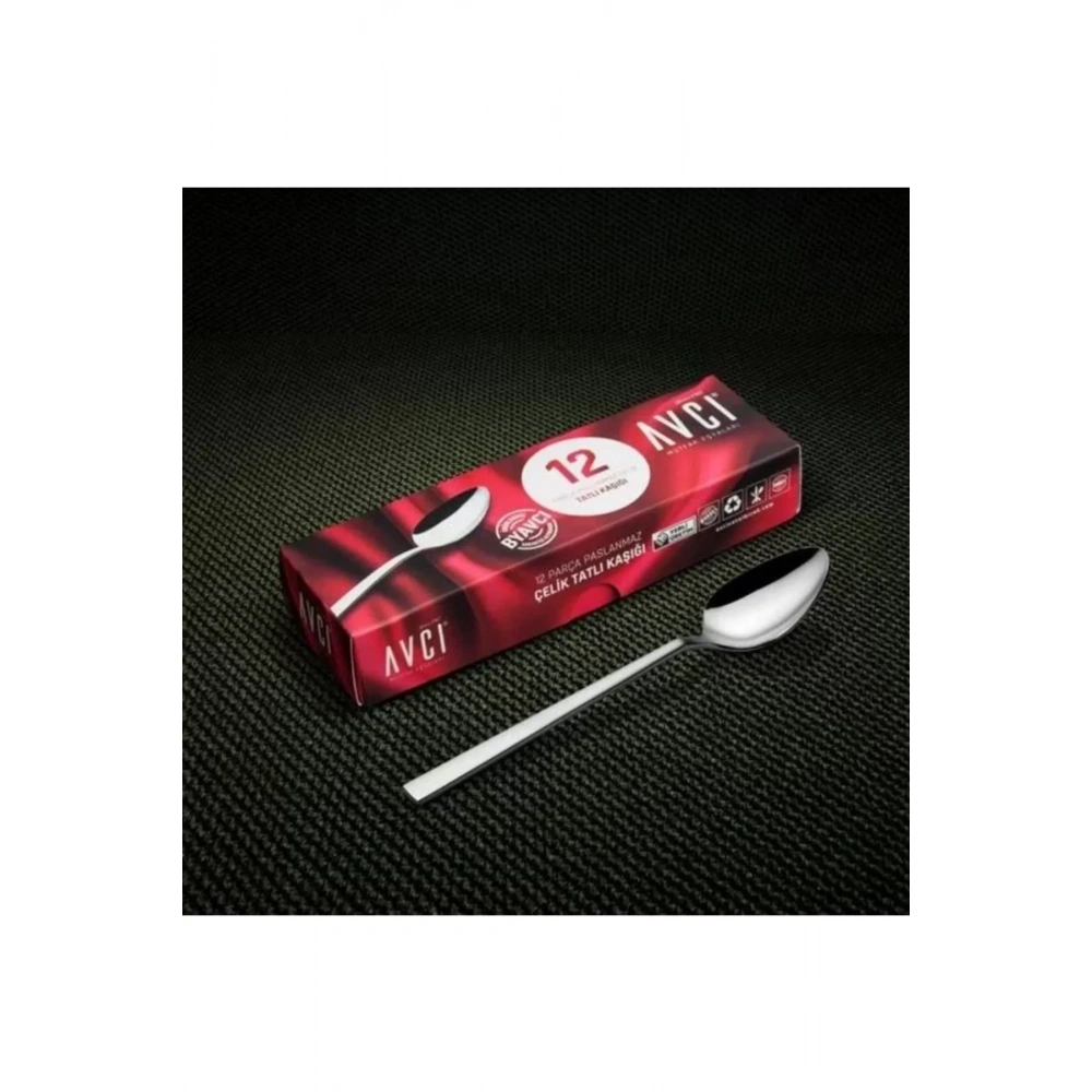 Avcı St104 Star Tatlı Kaşığı 2.5 Mm 12li