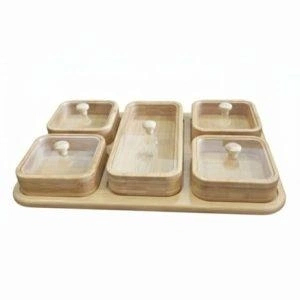 Balsa Bambu Kahvaltılık 6 Parça