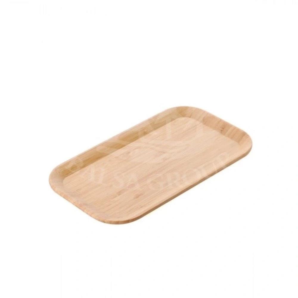 Balsa Bls Bmb75 Kahverengi Dikdörtgen Bambu Servis Tepsisi 25x14x1,7 Cm