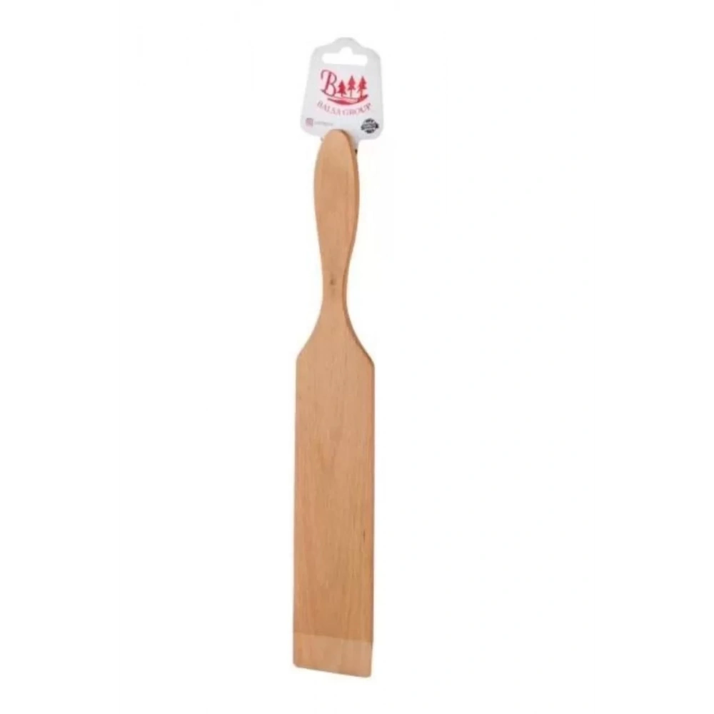 Balsa Bls9021 Vernikli Kahverengi Ahşap Spatula
