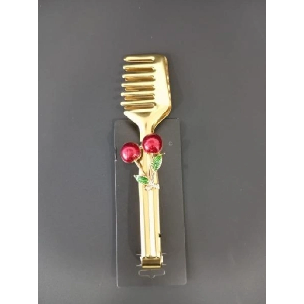 Balsa Gold Renk Kiraz Detaylı Maşa