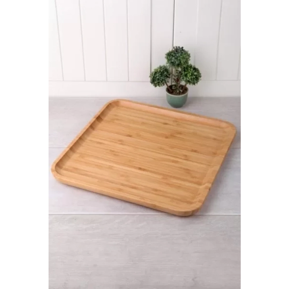 Balsa Kr3030 Kare Kahverengi Bambu Tabak 30 Cm