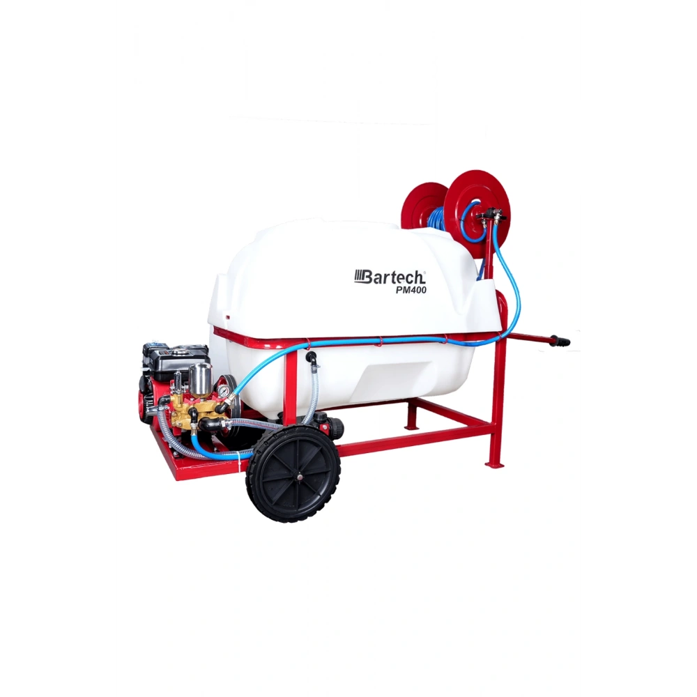 Bartech Pm400 Benzinli İlaçlama Makinası 22lik Pompa 400 L
