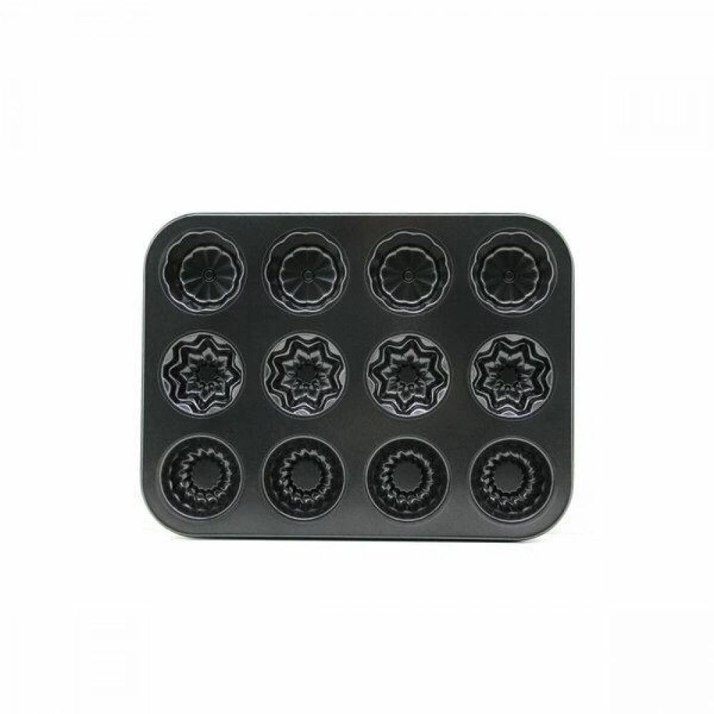 Baysa Metal Muffin Kalıbı 12li
