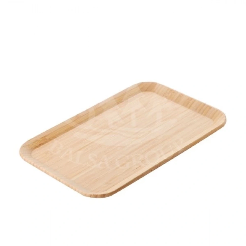 Balsa Bls Bmb76 Kahverengi Dikdörtgen Bambu Servis Tepsisi 28x17x1,7 Cm