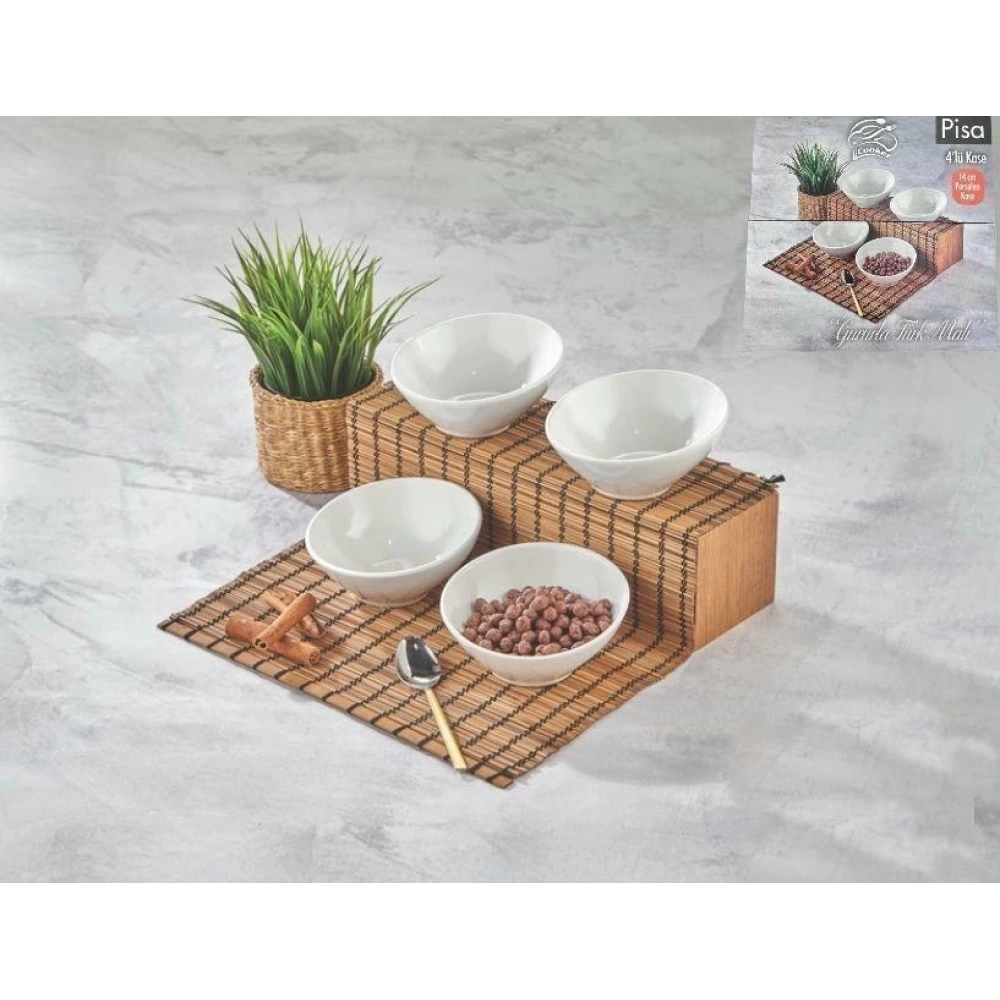 Cooker Ckr3588 Porselen Kase Seti 14 Cm 4lü