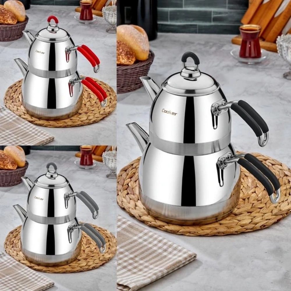 Cooker Aile Boyu Çaydanlık