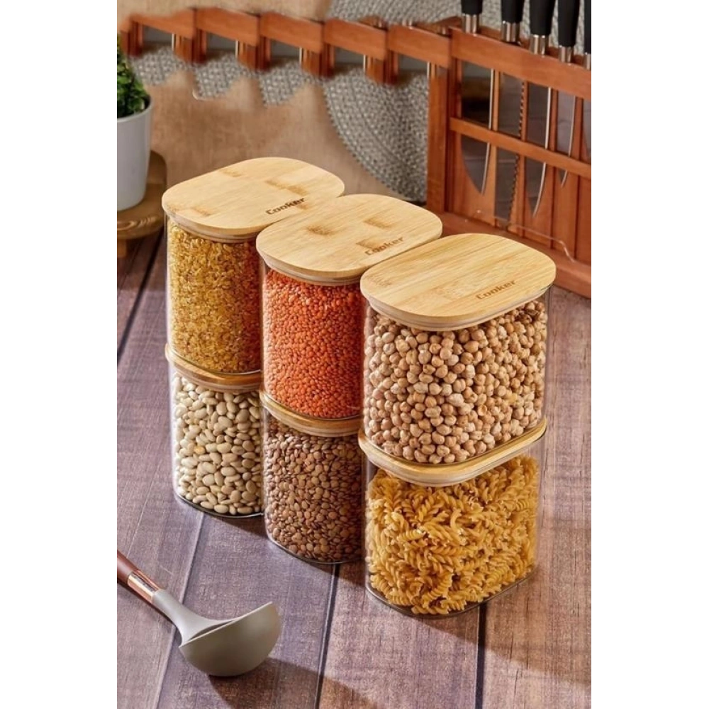 Cooker Borosilikat Cam Kavanoz 13 Cm 1 Adet