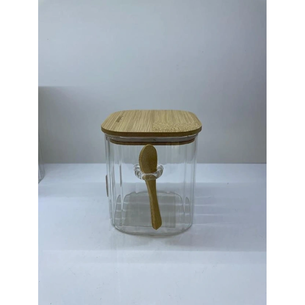 Cooker Cam Kaşıklı Kavanoz 10 Cm
