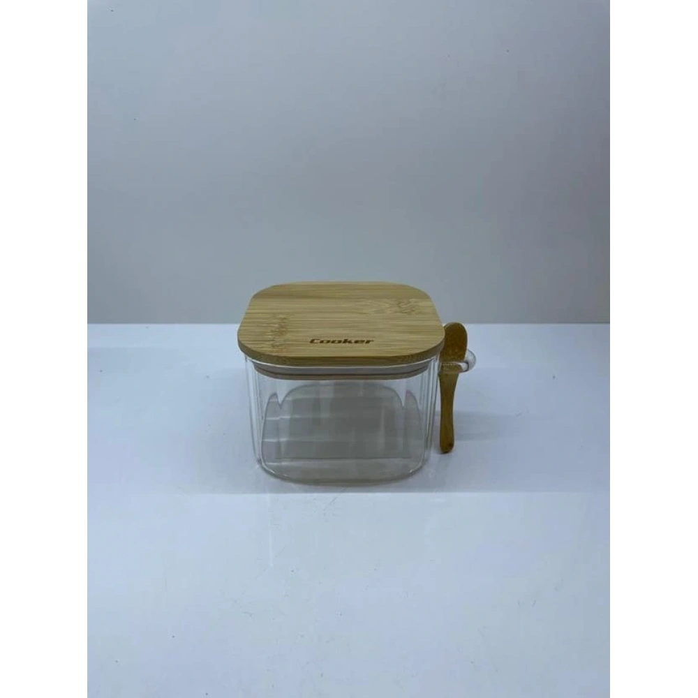 Cooker Cam Kaşıklı Kavanoz 6 Cm
