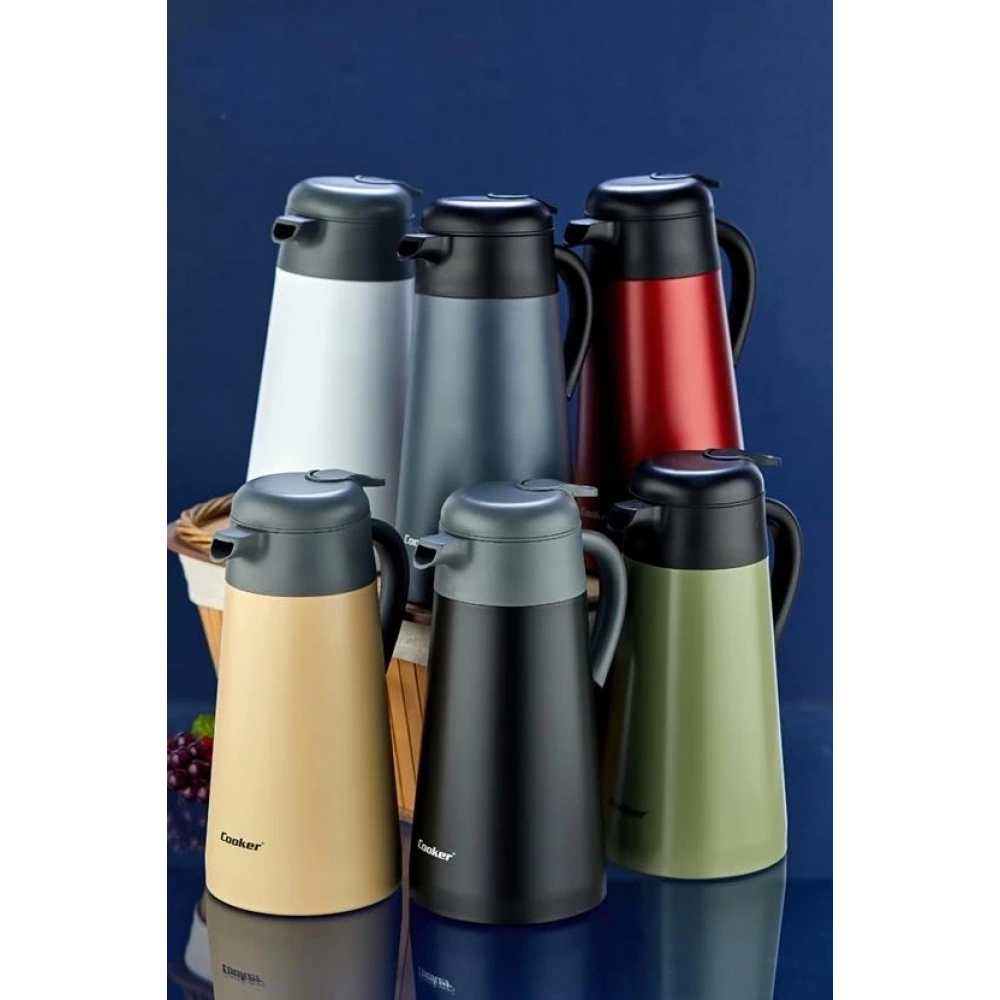 Cooker Çelik Termos 2lt