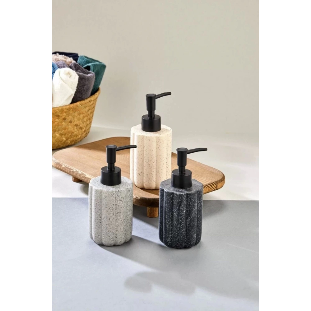 Cooker Ckr3427 Beton Görünümlü Stoneware Sıvı Sabunluk 1 Adet