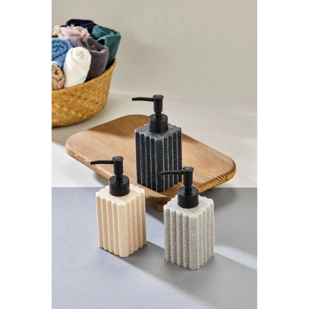 Cooker Ckr3428 Stoneware Beton Görünümlü Sıvı Sabunluk 1 Adet