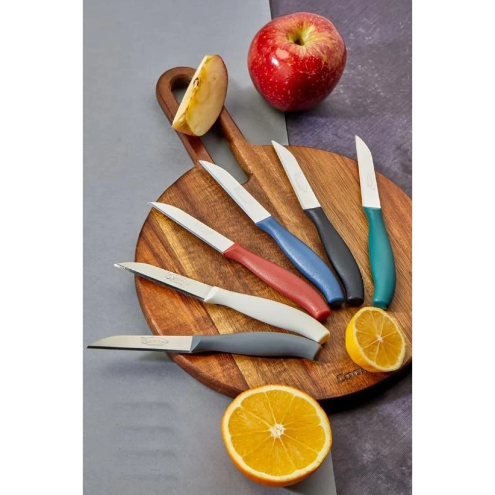 Cooker Çok Renkli Meyve Bıçağı 6lı