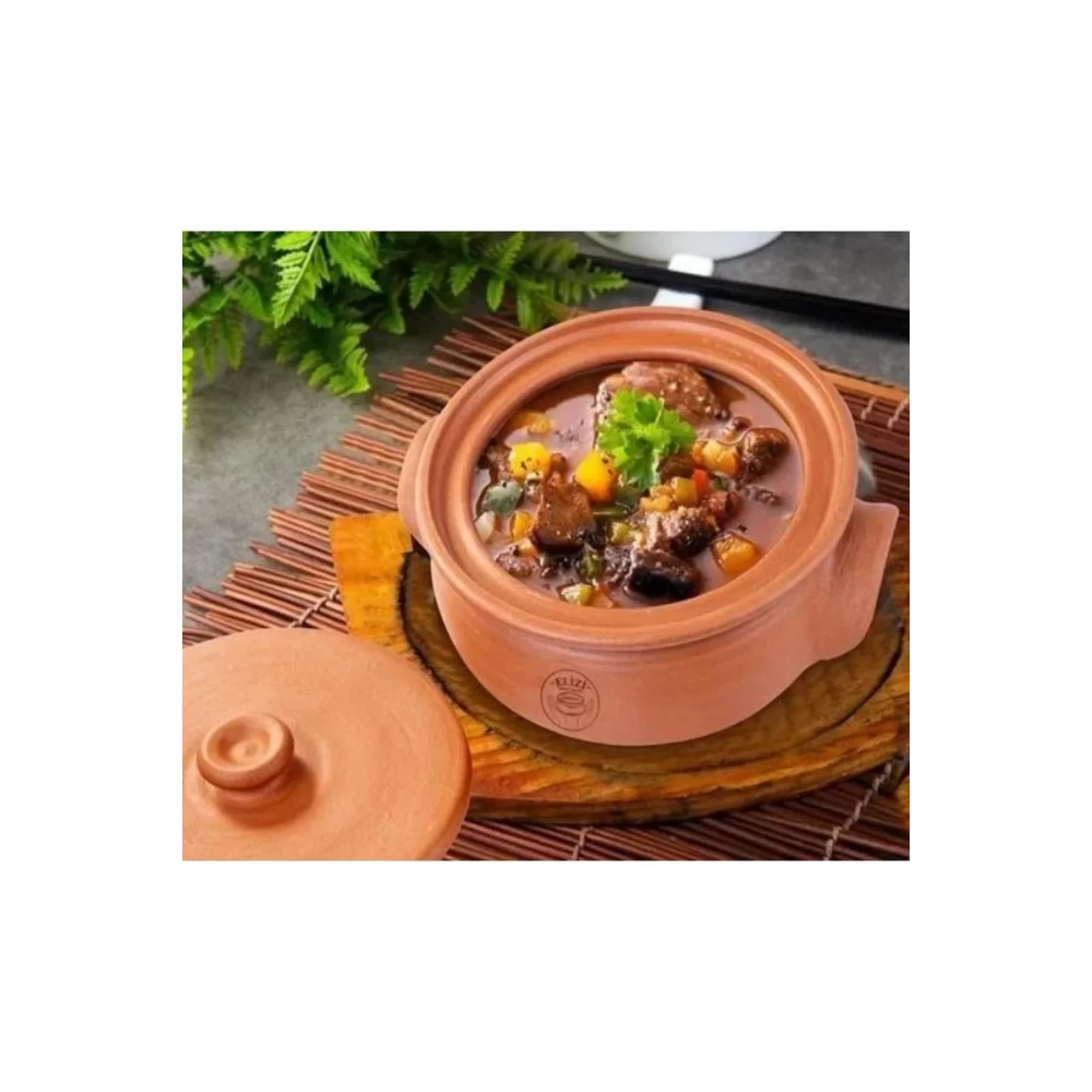 Cooker Elz014 Toprak Mini Güveç 1.8 Lt 20x20x14 Cm