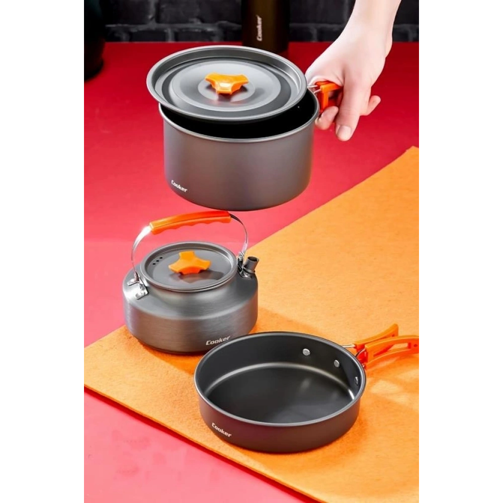 Cooker Kamp Pişirme Seti
