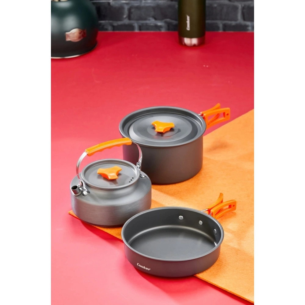 Cooker Kamp Pişirme Seti