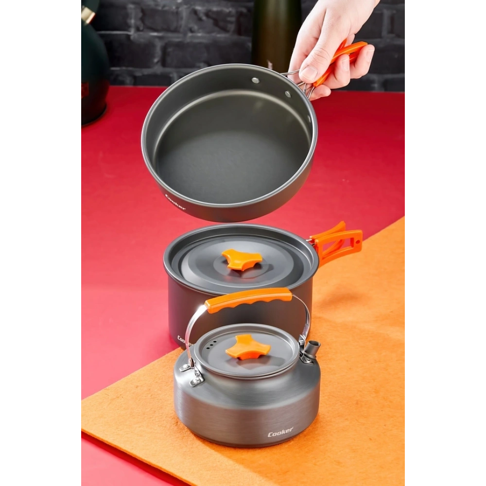 Cooker Kamp Pişirme Seti